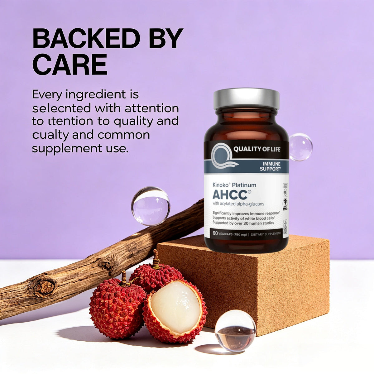 AHCC® Platinum - Kinoko® Platinum QUALITY OF LIFE