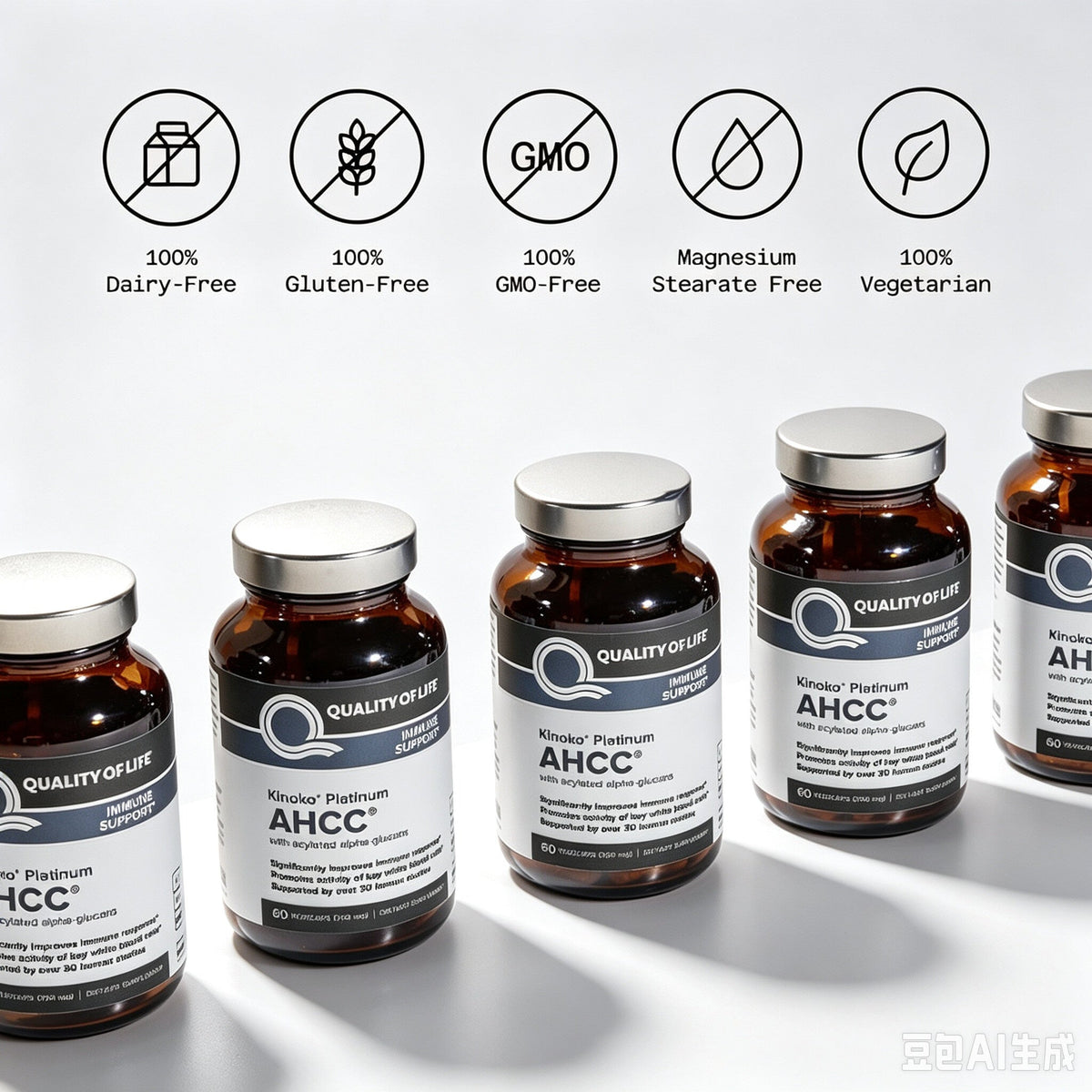 AHCC® Platinum - Kinoko® Platinum QUALITY OF LIFE