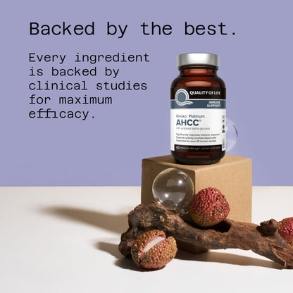 AHCC® Platinum - Kinoko® Platinum QUALITY OF LIFE